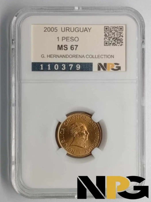 2005 Uruguay  1 PESO