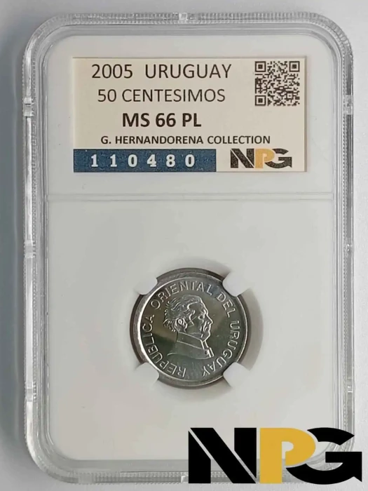 2005 Uruguay 50 Centesimos