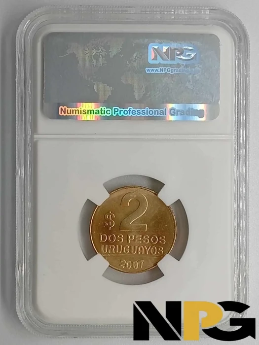 2007so Uruguay 2 Pesos 1 - Uruguay
