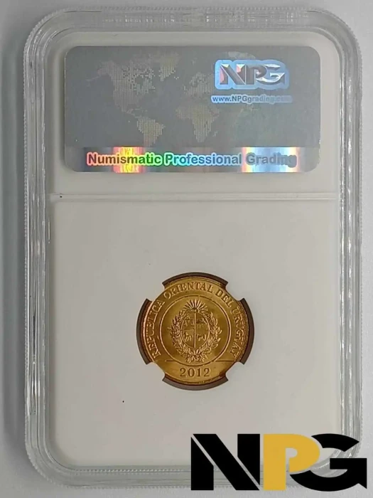 2012 Uruguay 1 Peso -  1 - Uruguay