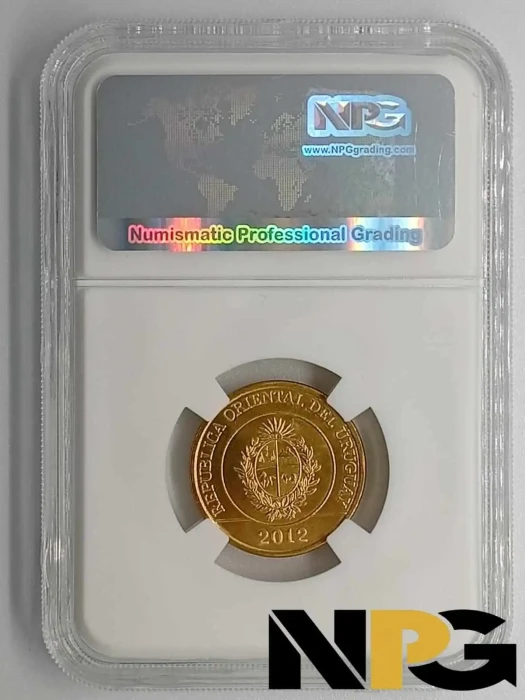 2012 Uruguay 2 Pesos -  1 - Uruguay